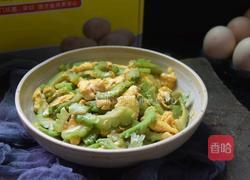 苦瓜炒蛋的做法图解11