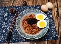 葱油拌面＋水煮蛋