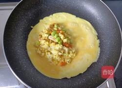 三文鱼蛋包饭的做法图解12