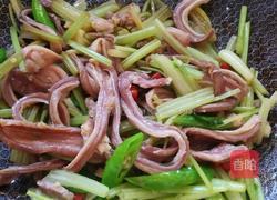 芹菜炒肚丝的做法图解10