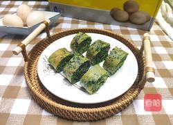 菠菜厚蛋烧的做法图解11