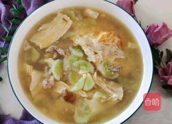 腐竹鸡蛋汤的做法图解13