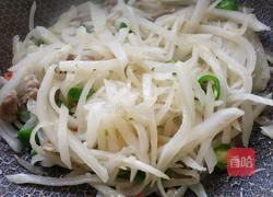 萝卜丝炒肉的做法图解6