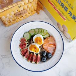 三文鱼轻食面的做法[图]