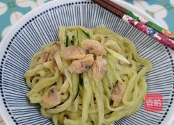 蛤蜊蔬菜面的做法图解7