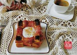 培根芝士三明治的做法图解10