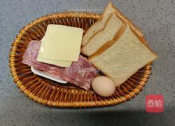 培根芝士三明治的做法图解1