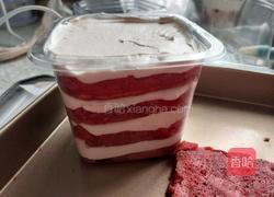 红丝绒草莓奶油蛋糕盒子的做法图解14