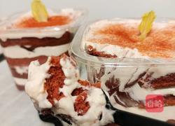 红丝绒草莓奶油蛋糕盒子的做法图解16