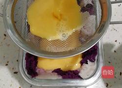 香芋紫薯布丁的做法图解12