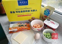 鸡蛋手抓饼的做法图解1