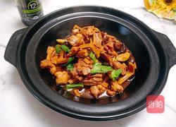 香菇鸡腿焖腐竹的做法图解10