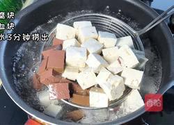 鸭血烧豆腐的做法图解1
