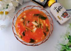 西红柿海鲜菇汤
