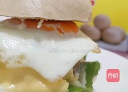巨无霸中式汉堡包的做法图解13