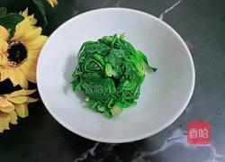 荠菜虾圆的做法图解4