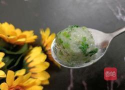 荠菜虾圆的做法图解12