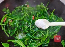 蒜香菠菜的做法图解4