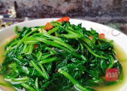 蒜香菠菜的做法图解7