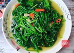 蒜香菠菜的做法图解8