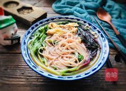苋菜鸡蛋汤面的做法图解10