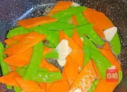 荷兰豆胡萝卜炒蛋的做法图解9