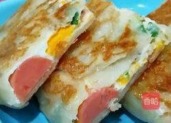 鸡蛋手抓饼的做法图解12