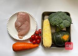 时蔬烤鸡胸肉的做法图解1