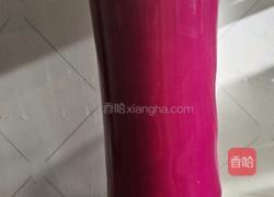 爱心火龙果馍馍的做法图解2