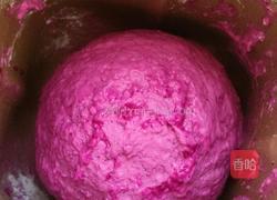 爱心火龙果馍馍的做法图解5