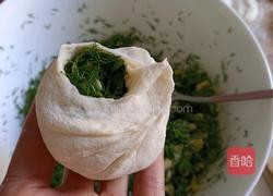 茴香鸡蛋馅包子的做法图解13