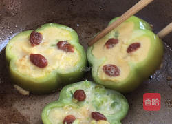 甜椒鸡蛋饼的做法图解7