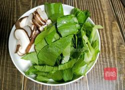 青菜鸡蛋汤面的做法图解2