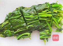 菠菜炒蛋的做法图解1