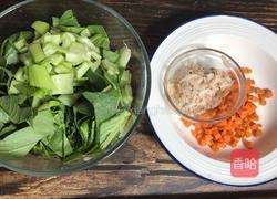 青菜虾皮小米粥的做法图解5