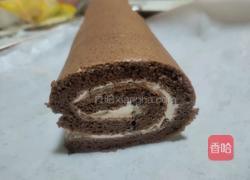 巧克力奶油蛋糕卷的做法图解11