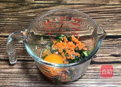 芥菜苗鸡蛋饼的做法图解4