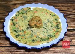 芥菜苗鸡蛋饼的做法图解8