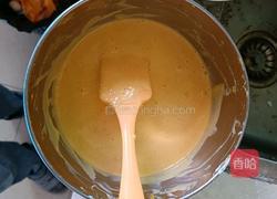 六寸南瓜戚风的做法图解3