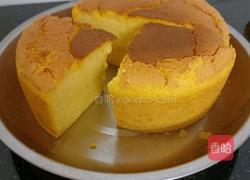 六寸南瓜戚风的做法图解14