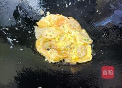 鸡蛋滑藕片的做法图解4