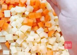 蔬菜疙瘩汤的做法图解1