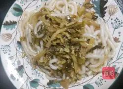 Illustration of how to mix plums, vegetables and bamboo shoots with powder 8