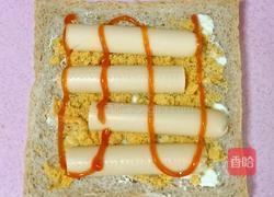 海苔肉松鸡蛋三明治的做法图解6