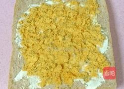 海苔肉松鸡蛋三明治的做法图解8