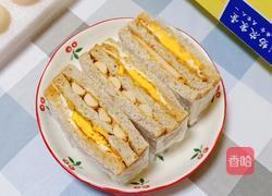 海苔肉松鸡蛋三明治的做法图解14