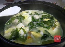 裙带菜豆腐汤的做法图解9