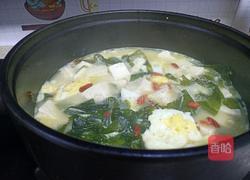 裙带菜豆腐汤的做法图解11