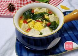 裙带菜豆腐汤的做法图解12