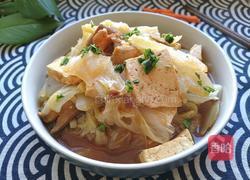 白菜炖豆腐的做法图解10